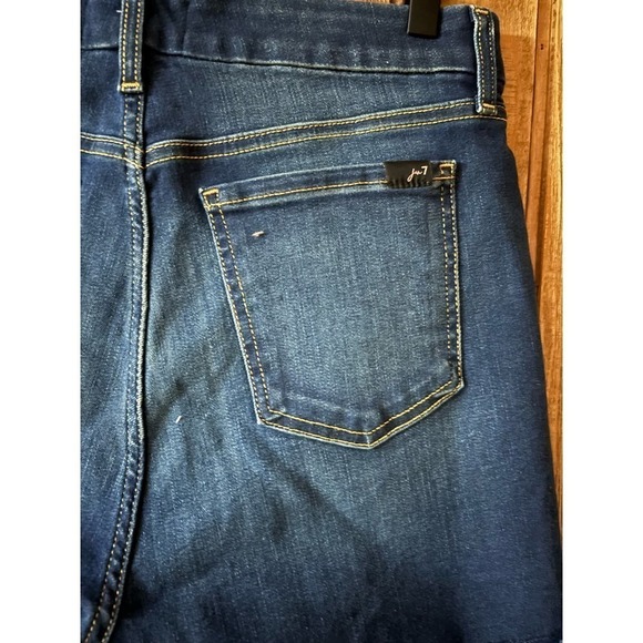 Jen7 from Seven For All Mankind Raw Hem Denim Shorts Women’s Size 8 - Picture 6 of 9